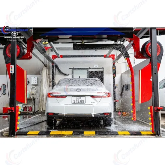 Fully Automatic Bus and Truck Washing Machine Price Mobile 3 Brushes Bus Wash Equipment for Buses with Water Recycling System